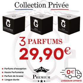 Collection Privée : 3 parfums G premium, composez votre lot personnalisé