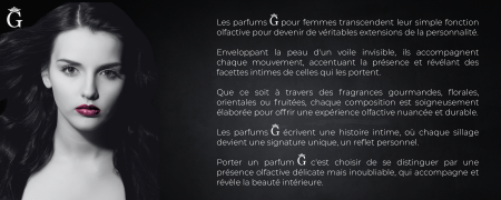 Nos parfums G pour Femme